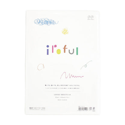 Iroful Papierbogen Füllerpapier weiss 100 A4 blanko 75 g/m2 weiss-1