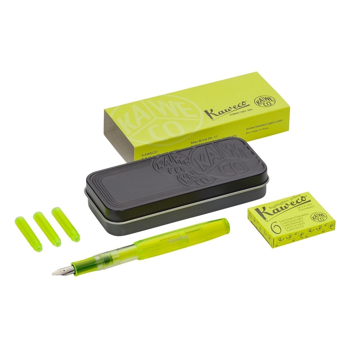 Kaweco, Füller, Sets, gelb-1