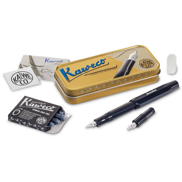 Kaweco, Kalligraphie Set 'S', Stifte in der Dose, schwarz