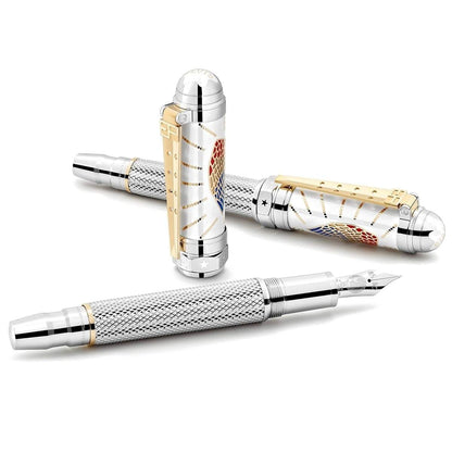 Montblanc, Füller, Great Characters Elvis Presley, Limited Edition 1935, silber-1