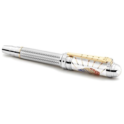 Montblanc, Tintenroller, Great Characters Elvis Presley, Eagle, Limited Edition 1935, silber-1
