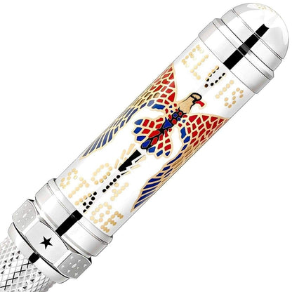 Montblanc, Füller, Great Characters Elvis Presley, Limited Edition 1935, silber-6