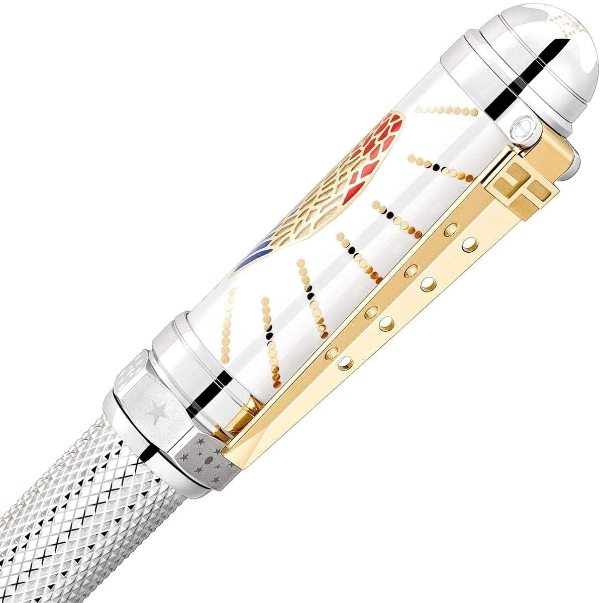 Montblanc, Tintenroller, Great Characters Elvis Presley, Eagle, Limited Edition 1935, silber-4