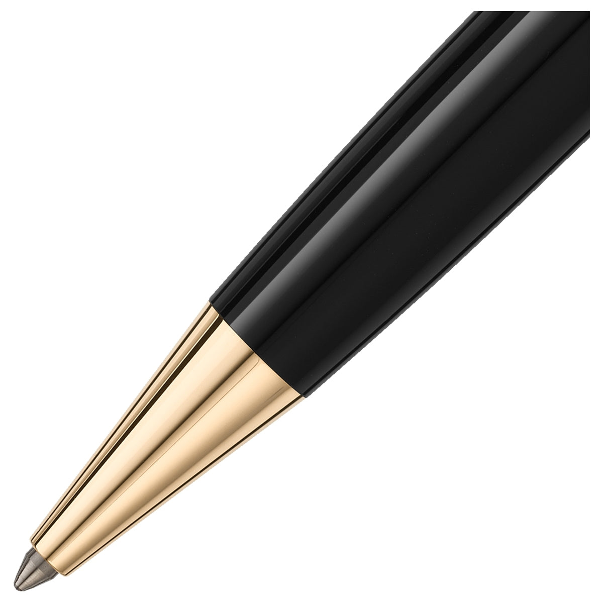 Montblanc Kugelschreiber Meisterstück 80 Tage um die Welt Resin Midsize Year 2 schwarz-2