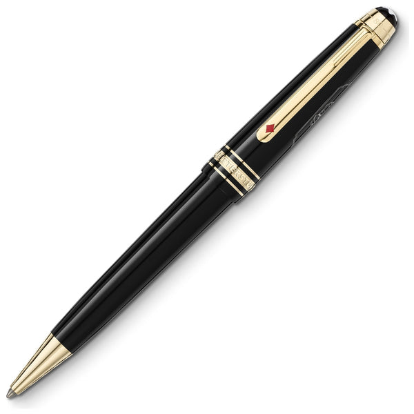 Montblanc, Ballpoint Pen Meisterstück Around the World in 80 Days, Resin Midsize Year 2, Black