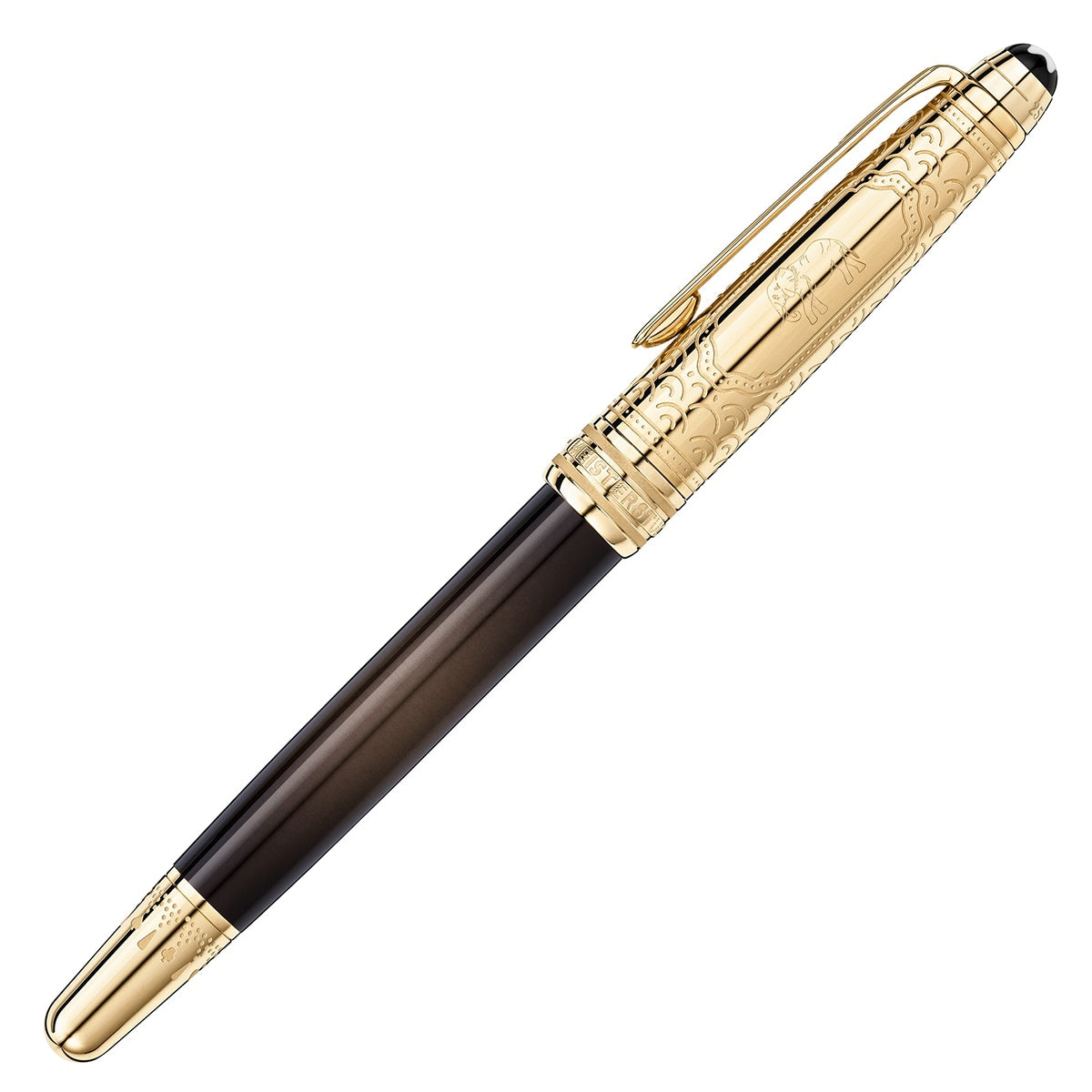 Montblanc Tintenroller Meisterstück 80 Tage um die Welt 163 Doué Classique Year 2 schwarz-4