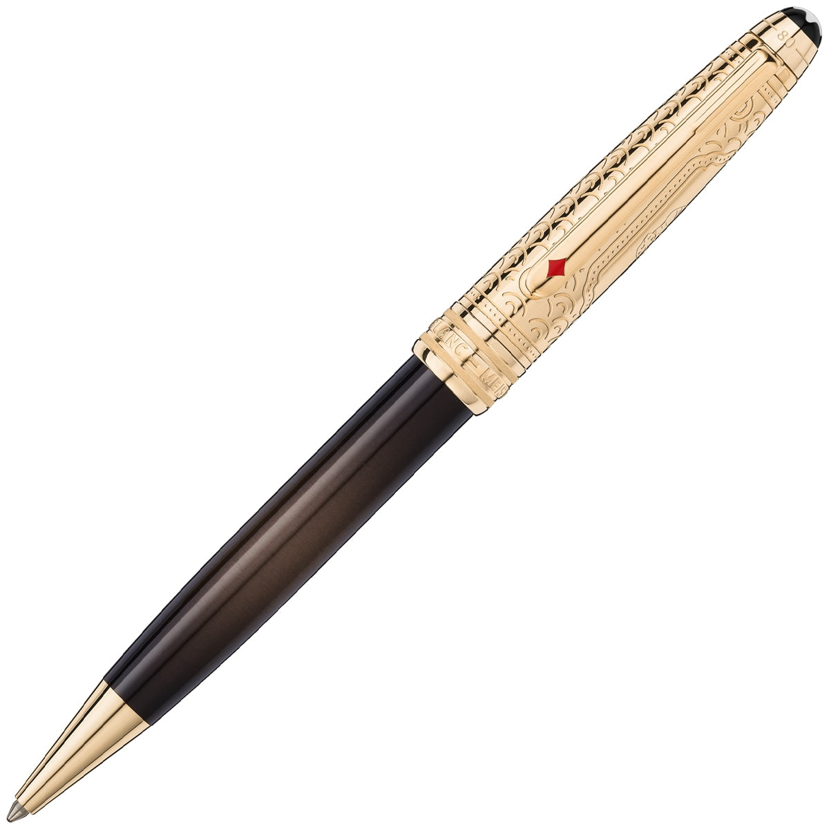 Montblanc Kugelschreiber Meisterstück 80 Tage um die Welt 164 Doué Classique Year 2 schwarz-1