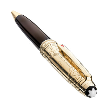 Montblanc Kugelschreiber Meisterstück 80 Tage um die Welt 164 Doué Classique Year 2 schwarz-3