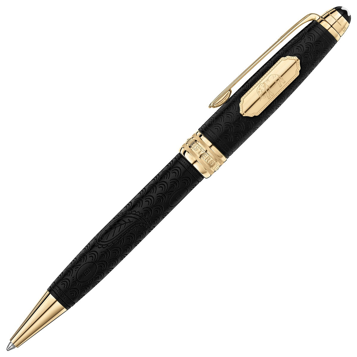 Montblanc Kugelschreiber Meisterstück 80 Tage um die Welt Solitaire Midsize Year 2 schwarz-3