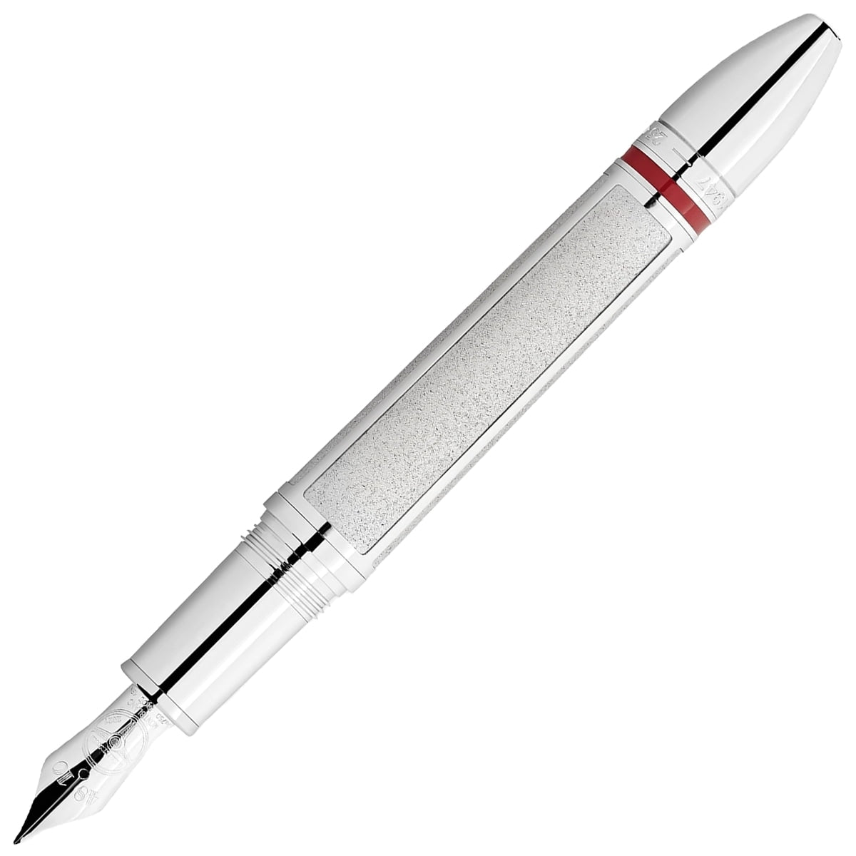 Montblanc Füller Great Characters Enzo Ferrari LTD Ed. 18K Feder silber-1