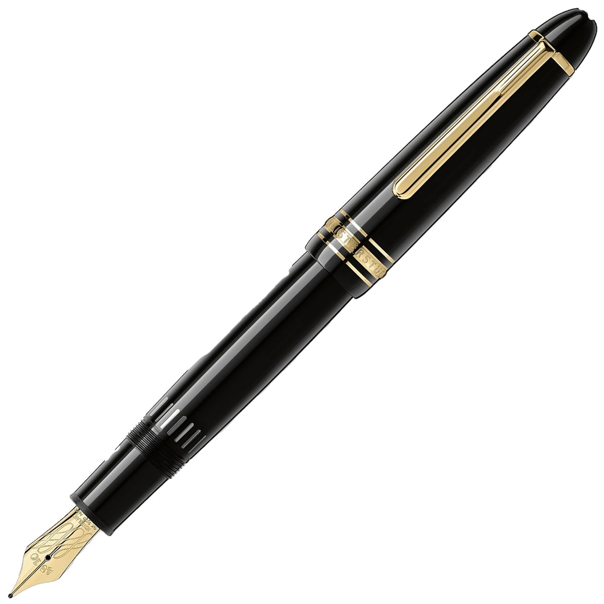 Montblanc Füller Great Masters 18K Feder schwarz-1