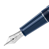 Montblanc, Füller, Meisterstück 145 Classique, In 80 Tagen um die Welt, blau-2