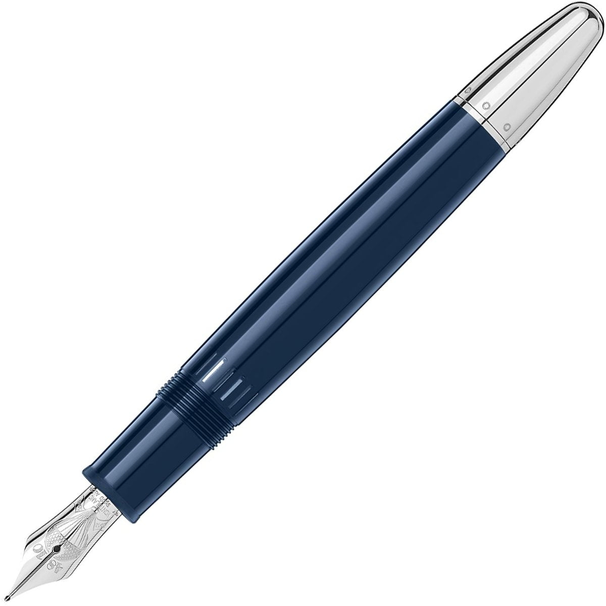 Montblanc, Füller, Meisterstück 146 LeGrand, In 80 Tagen um die Welt, blau-1