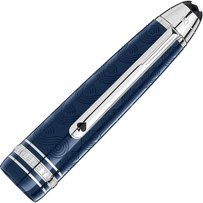 Montblanc, Füller, Meisterstück 146 LeGrand, In 80 Tagen um die Welt, blau-3