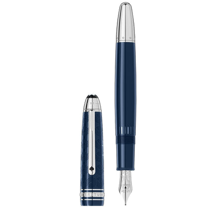 Montblanc, Füller, Meisterstück 146 LeGrand, In 80 Tagen um die Welt, blau-5