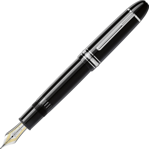 Montblanc, Füller Meisterstück, 149 platiniert, 18K Feder, schwarz