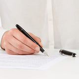 Montblanc, Füller, Meisterstück, Edelharz - Platiniert, Classique, Schwarz-3