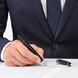 Montblanc, Füller, Meisterstück 146, Edelharz - Platiniert, LeGrand, Schwarz-3