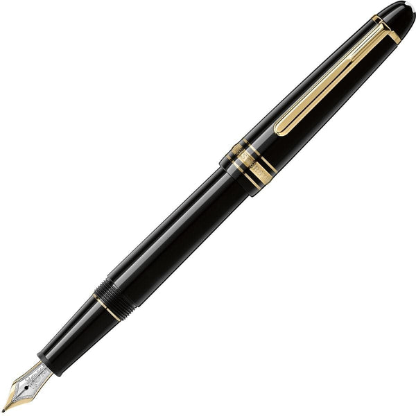 Montblanc, Füller Meisterstück, 145 Classique vergoldet, 14K Feder, schwarz