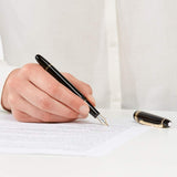 Montblanc, Füller, Meisterstück, Edelharz - Vergoldet, Classique, Schwarz-3