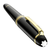 Montblanc, Füller, Meisterstück, Edelharz - Vergoldet, Classique, Schwarz-4