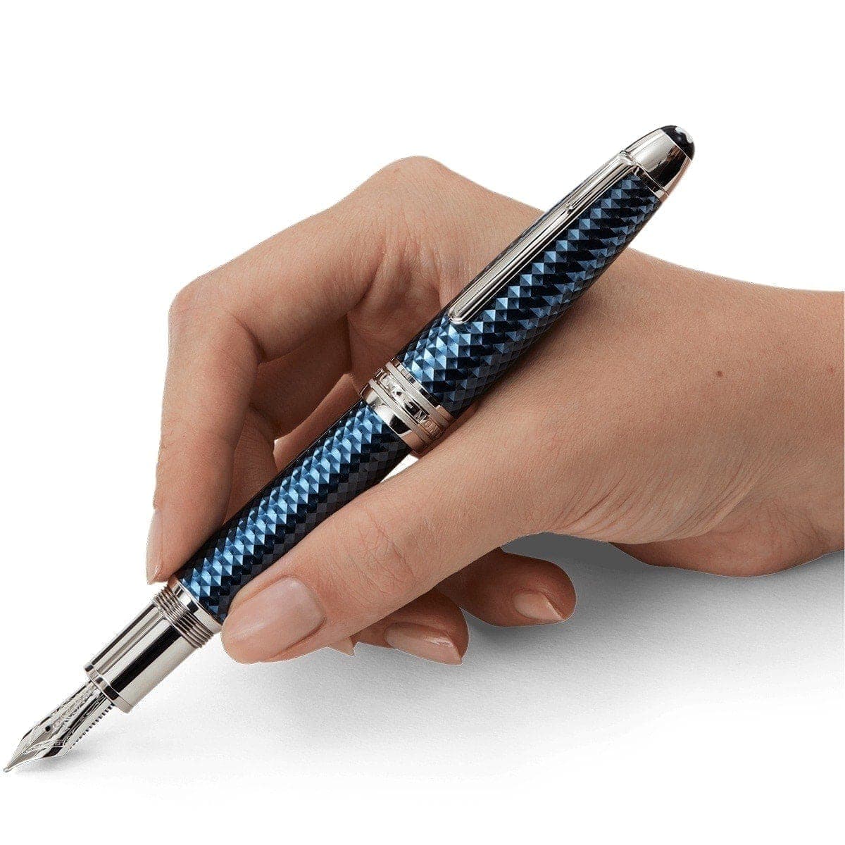Montblanc Füller Meisterstück Glacier Solitaire 146 Solitaire 18K Feder-4