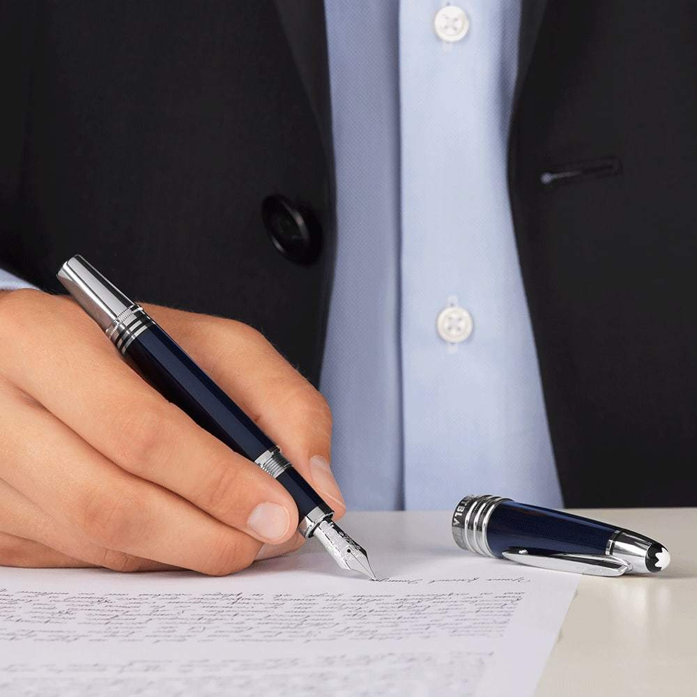 Montblanc, Füller, Montblanc Great Characters, John F. Kennedy, Special Edition, Blau-3
