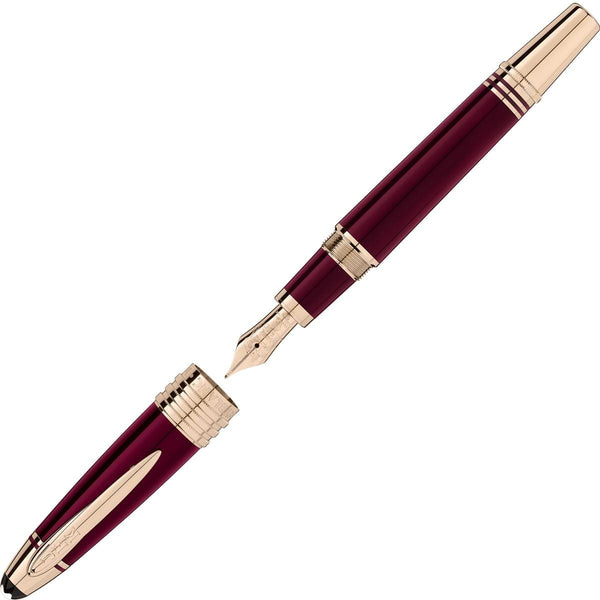 Montblanc, Füller Great Characters John F. Kennedy, Special Ed. 14K Feder, dunkelrot