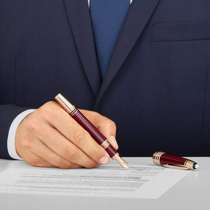 Montblanc, Füller, Montblanc Great Characters, John F. Kennedy, Special Edition, Champagner-3