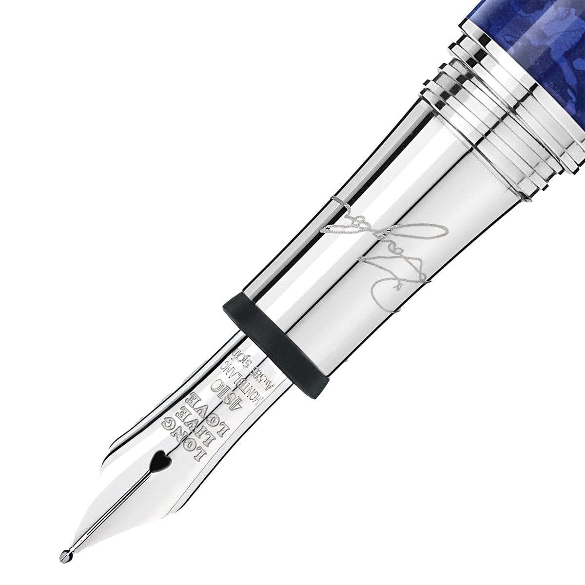 Montblanc Füller Muses Elizabeth Taylor Special Ed. 14K Feder lila-2