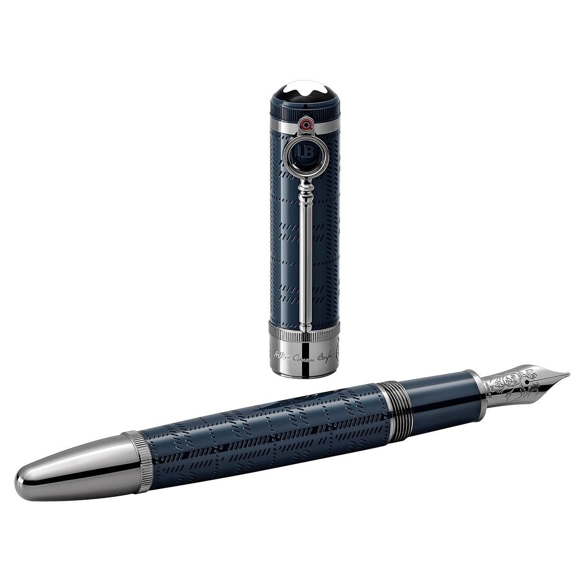 Montblanc, Füller Writers Ed. Sir Arthur Conan Doyle LTD Ed. 18K Feder, blau-7