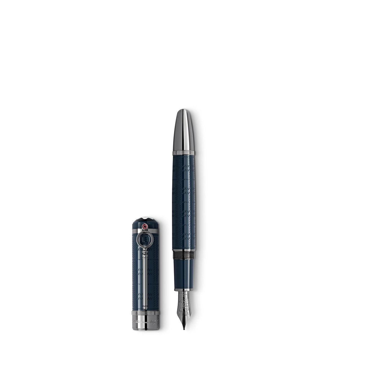 Montblanc, Füller Writers Ed. Sir Arthur Conan Doyle LTD Ed. 18K Feder, blau-8