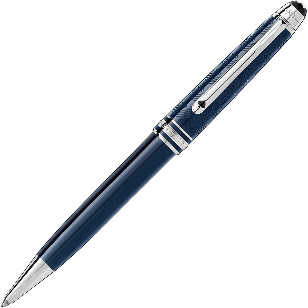 Montblanc, Kugelschreiber, Meisterstück 164 Classique, In 80 Tagen um die Welt, blau-1