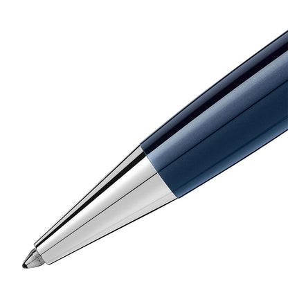 Montblanc, Kugelschreiber, Meisterstück 164 Classique, In 80 Tagen um die Welt, blau-2