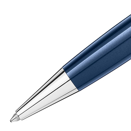 Montblanc, Kugelschreiber, Meisterstück 164 Doue, In 80 Tagen um die Welt, blau-2