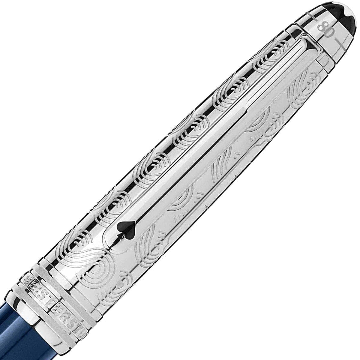 Montblanc, Kugelschreiber, Meisterstück 164 Doue, In 80 Tagen um die Welt, blau-3