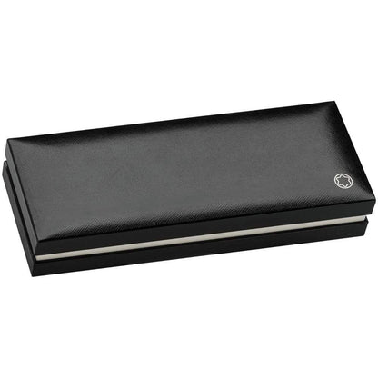 Montblanc, Kugelschreiber, Meisterstück, Edelharz - Platiniert, Classique, Schwarz-4