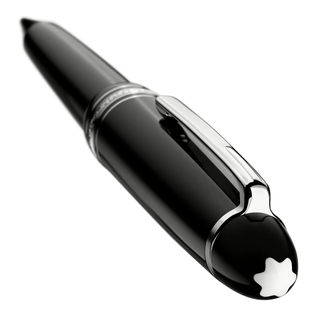 Montblanc, Kugelschreiber, Meisterstück, Edelharz - Platiniert, LeGrand, Schwarz-4