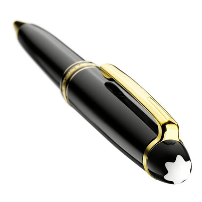 Montblanc, Kugelschreiber, Meisterstück, Edelharz - Vergoldet, Classique, Schwarz-4
