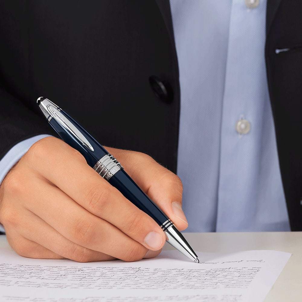 Montblanc, Kugelschreiber, Montblanc Great Characters, John F. Kennedy, Special Edition, Blau-3