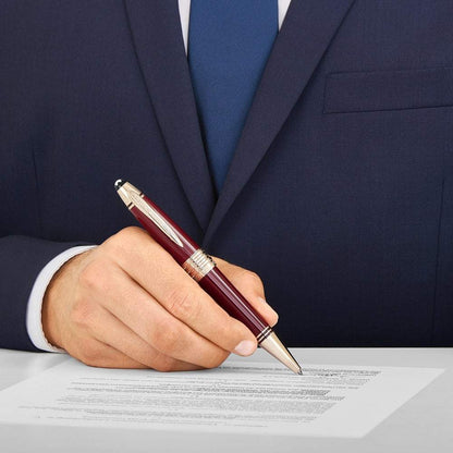 Montblanc, Kugelschreiber, Montblanc Great Characters, John F. Kennedy, Special Edition, Rot-3