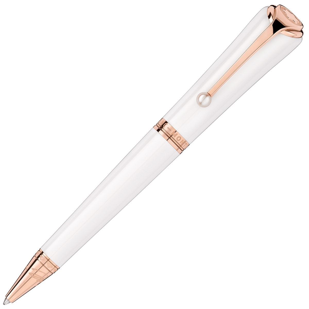 Montblanc, Kugelschreiber, Montblanc Muses, Marilyn Monroe, Special Edition Pearl, Weiß-1