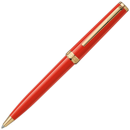 Montblanc, Kugelschreiber, PIX, Edelharz - Vergoldet, Red, Rot-1