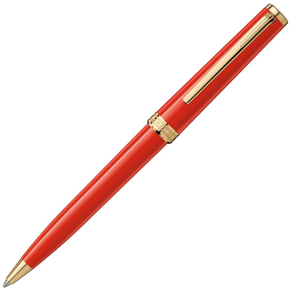 Montblanc, Ballpoint Pen, PIX, Precious Resin - Gold-Coated, Red, Red