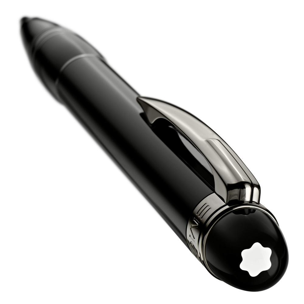 Montblanc, Kugelschreiber, StarWalker, Edelharz, Midnight Black, Schwarz-4