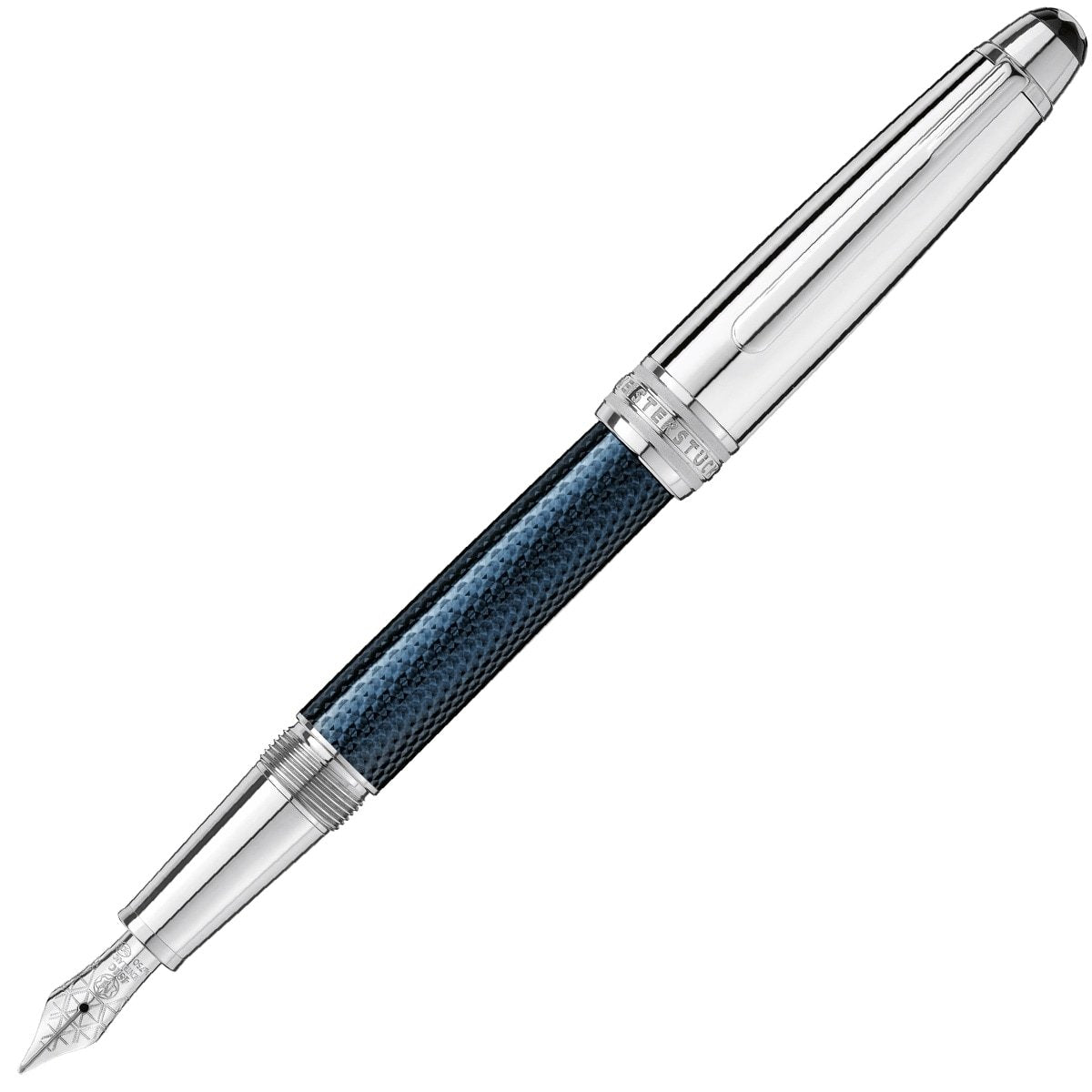 Montblanc, Füller, Meisterstück Blue Hour, Solitaire Doué, 145, blau-1