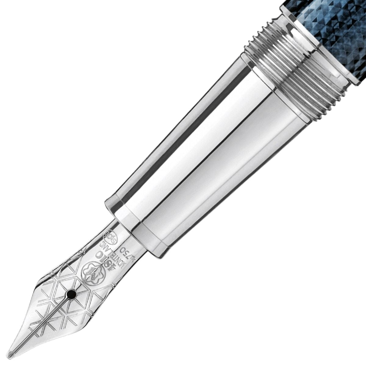 Montblanc, Füller, Meisterstück Blue Hour, Solitaire Doué, 145, blau-2
