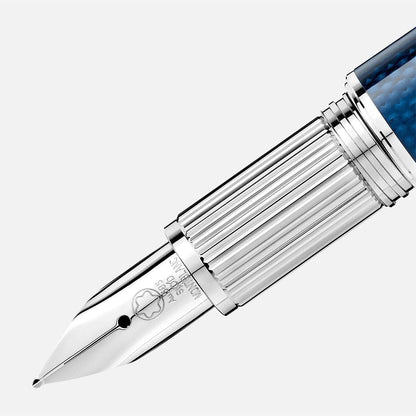 Montblanc, Füller, StarWalker Blue Planet Metal Doué, blau-2