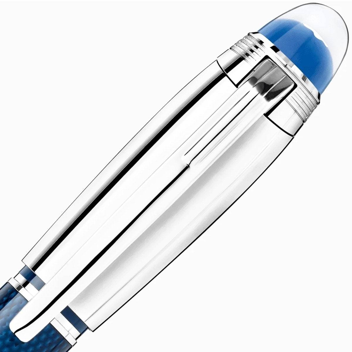 Montblanc, Füller, StarWalker Blue Planet Metal Doué, blau-3