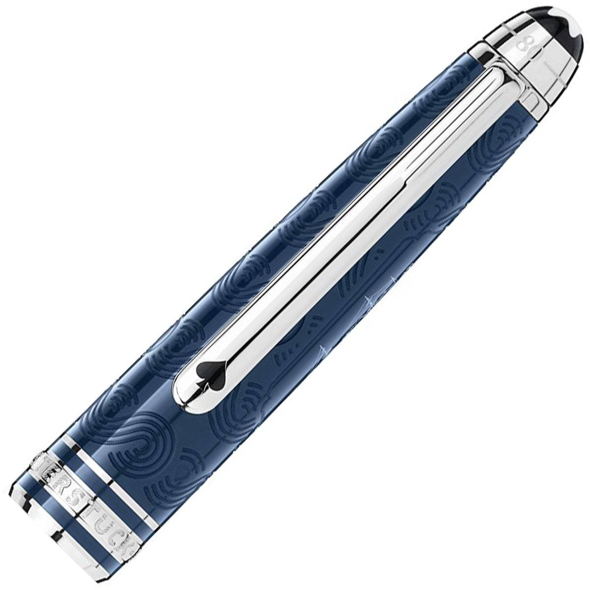 Montblanc, Tintenroller, Meisterstück 163 Classique, In 80 Tagen um die Welt, blau-6